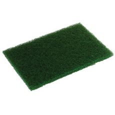 6 x 9 inch Heady Duty Dark Green Scouring Pad, 10 count