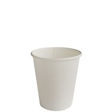 White Table Accents Single Wall Paper Cup, 4 Ounce Capacity