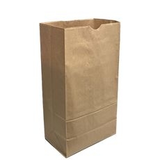 Kraft Paper DD42 Grocery Bag, 20 Pound Capacity