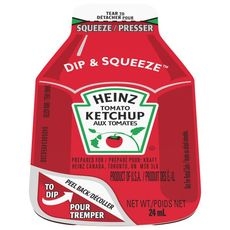 PORTION KETCHUP DIP SQUEEZE