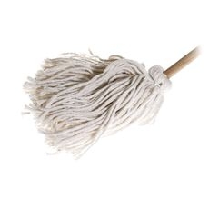 Cotton Yacht Mop with 54 inch Wire Bound Handle