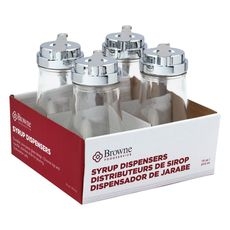 14 Ounce Glass Syrup Dispenser, set of 4
