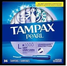 Pearl Light Tampon, 50 count