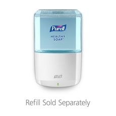 White ES8 Touch-Free Soap Dispenser for Purell ES8 1200 Milliliter Healthy Soap Refills