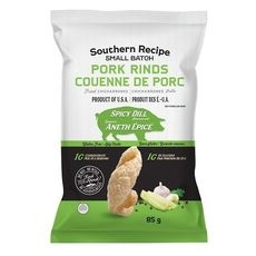 Spicy Dill Pork Rinds, 85 Gram