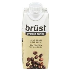 cold brew coffee + 20g protein