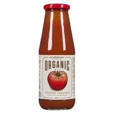 Organic Strained Tomatoes