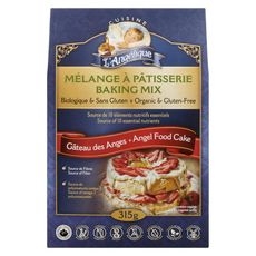 ANGEL FOOD CAKE MIX ORG GLUTEN-FREE 315g