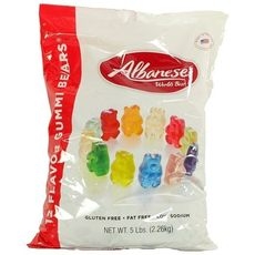 Soft Bear Shaped Gummy Candy, 5 Pound