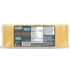 Vegan Cheddar Flavor Slices, 1 Kilogram