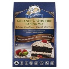 CHOCOLATE DIVINE CAKE MIX ORG GLUTEN-FREE 485g