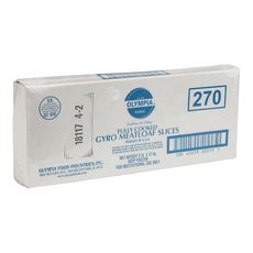 Fully Cooked Gyro Meatloaf Slice, 80 Ounce
