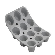 Elastomoule Pomponnettes Round Special Muffin Mold, 8.3 x 7 inch