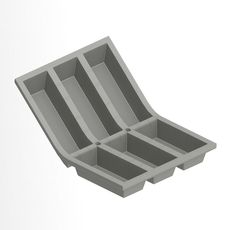 Elastomoule Silicone Rectangular Cake Mold, 8.3 x 7 inch
