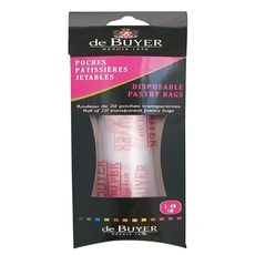 Polyethylene Disposable Pastry Bags, 20 count
