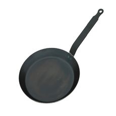 Blue Steel 2 mm Thickness Pancake Pan, 9.5 inch