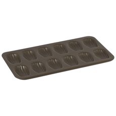 Non-Stick 12 Cavities Madeleine Baking Sheet, 15.5 x 7.8 x 0.7 inch