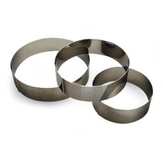 Stainless Steel Pastry Ring, 5 x 5 x 5 centimeter
