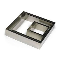 Stainless Steel Square Cake Frame, 60 x 60 x 30 centimeter