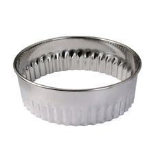 Stainless Steel Round Fluted Pastry Cutters Kit, 1.2 inch to 3.9 inch x 1.4 inch Height