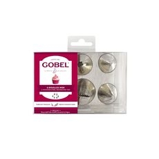 Stainless Steel Icing Tips Set with Crystal Box, 5.1 inch x 2.7 inch x 3.3 inch