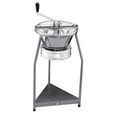 Tin-Plated Steel Food Mill without Sieve on Tripod 15.4 inch x 31.5 inch Height