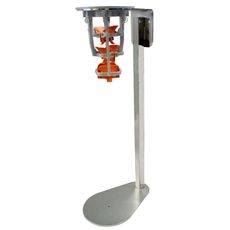 Stainless Steel Vegetable Peeler on Stand for Standard Carrots, 8.4 x 5.5 x 20 inch