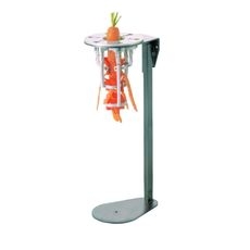 Epoxy Peeler On Stand for Large Carrots, 8.4 x 5.5 x 20 inch