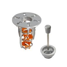 Peeling Heads with Pusher for Large Carrots Compatible with EP002, 4.9 x 4.9 x 7.9 inch