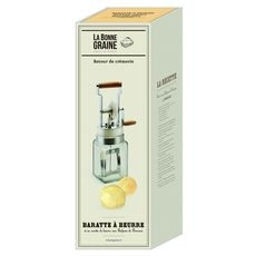 Stainless Steel Butter Churn, 4.5 x 4.5 x 15.7 inch