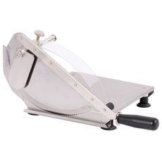 Stainless Steel Professional Bread Slicer with 10 inch Round Blade, 8.6 x 15.3 x 9.8 inch