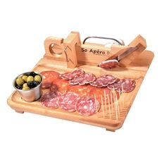Orfevre The Plateau Commercial Sausage Slicer, 11 x 11 x 3.5 inch