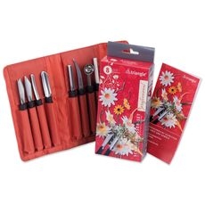 Stainless Steel Professional Carving Tool Set, set of 8