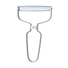 18/10 Stainless Steel Straight Blade Professional Horizontal Peeler, 2.55 x 4.92 x 0.39 inch