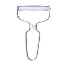 Stainless Steel Serrated Blade Horizontal Peeler, 9.5 x 15 x 1.5 centimeter