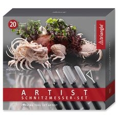 Stainless Steel Artist 20 Pieces Carving Tool Set
