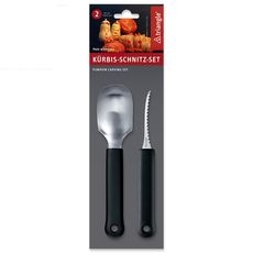 Stainless Steel Pumpkin Carving Set, set of 2