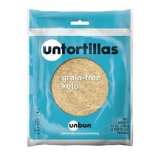 6 inch Gluten Free Keto Vegan Tortilla, 210 Gram