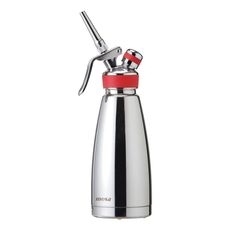 Stainless Steel Double Walled Cream Whipper, 0.5 Liter
