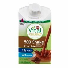 Iddsi Level 2 Nectar Consistency Chocolate 500 Protein Shake, 8.45 Ounces Per Pack, 27 count
