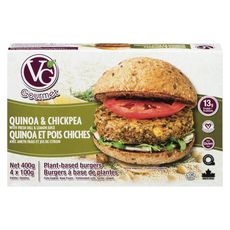 Quinoa and Chickpea burgers 400g