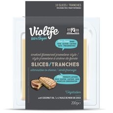 Vegan Smoked Provolone Slices, 200 Gram