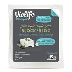 Vegan Greek White Feta Block, 200 Gram