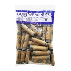 Paper Nickels Coin Wrapper, 36 count