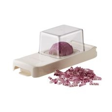 Alligator Original Onion Cutter with Collector, 11.2 x 4.1 x 4 inch