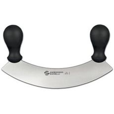 Supra Single Blade Mincing knife with Semi Polished Blade Finishing, 9.75 inch