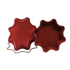 Uniflex Alimentary Silicone Star Mold, 10.24 inch Diameter x 1.97 inch Height Cavity