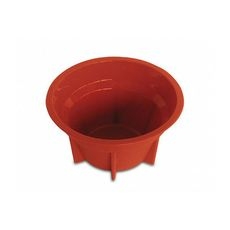 SiliconFlex Alimentary Silicone Muffin Mold, 3.53 x 1.97 inch Height