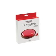 Microperforated Tart Ring and Silicone Mold Kit, 10 inch x 8.9 inch x 1.1 inch