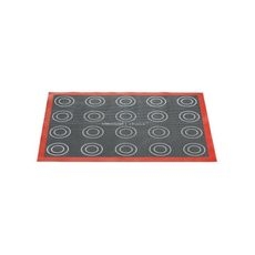 Microperforated Silicone Choux and Eclair Air Mat, 11.81 inch Length x 15.75 inch Width